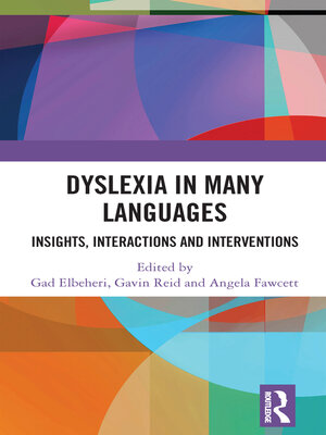 cover image of Dyslexia in Many Languages